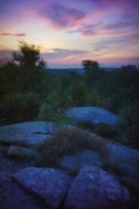 Pinhole Sunset Harriman NY