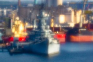 USS New Jersey Telephoto Pinhole