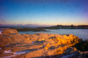 Low light pinhole photography in Maine at the Lands End Gift Shop